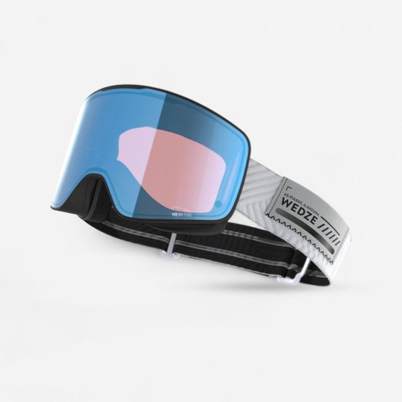 Маска 900 HD C лижна для хмарної погоди біла - L