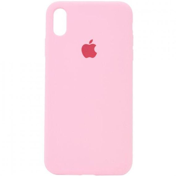 Силіконовий чохол Apple Silicone Case Light  Pink для iPhone X/XS