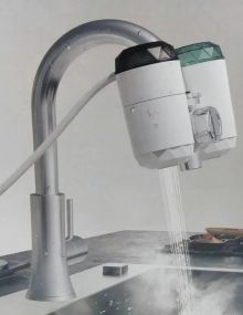 Водонагрівач з проточним фільтром на кран Ocram