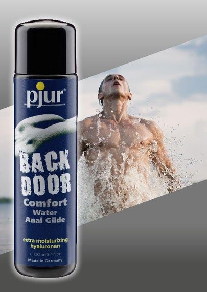 Анальная смазка pjur backdoor Comfort water glide 100 мл на водной основе с гиалуроном Sex Aura | Зображення 1