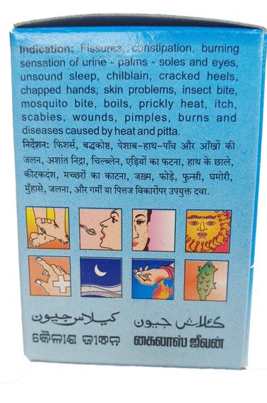 Kailas jeevan 30 g, кайлас дживан 30 г. Антисептическая, обезболивающая, противогрибковая мазь | Зображення 2