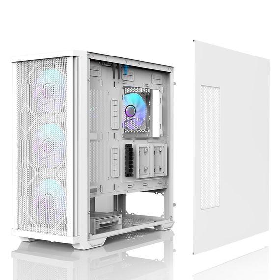 Корпус Zalman Z10 Duo без БП 2xUSB3.0 Z10DUOWHITE | Зображення 7