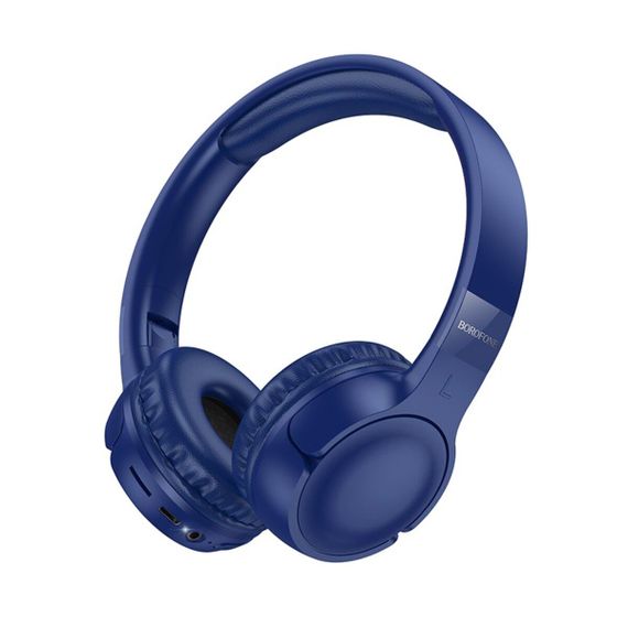 Бездротові навушники BOROFONE BO32 Show BT headphones Blue