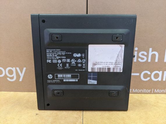 Неттоп HP 260 G1 Desktop Mini PC USFF / Intel Core i3-4030U (2 (4) ядра по 1.9 GHz) / 8 GB DDR3 / 120 GB SSD / Intel HD Graphics 4400 / Блок питания б/у | Зображення 3
