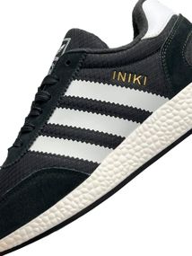 Женские кроссовки Iniki Fleece Termo Dark Grey White Stripes 37 23.5 см