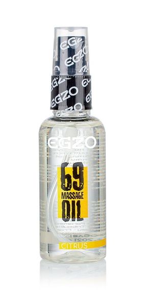 Органічне масажне масло з збудливим ефектом EGZO Expert-Citrus, 50 мл