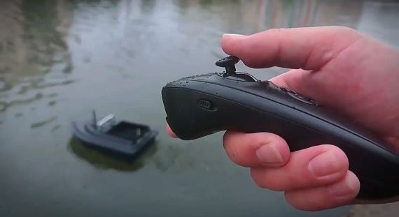 Кораблик рибальський для підгодовування до 200м2 скидання на дистанційному керуванні SamsFish F-18 | Зображення 1