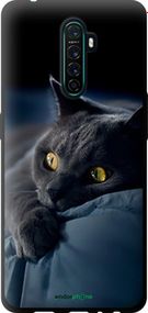 Чохол на Oppo Reno Ace Димчастий кіт "825b-1964-2448"