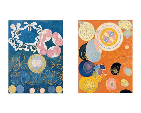 Книга з абстрактними роботами художниці Хільми аф Клінт. Hilma af Klint: Visionary | Зображення 7