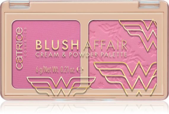 Румяна CATRICE Blush Affair Cream & Powder Wonder Woman - 010 Champion for all (6 g)