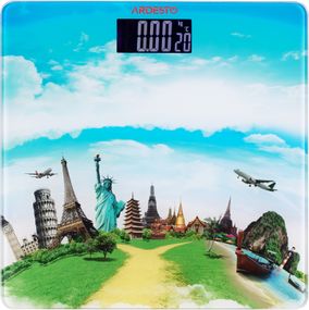 Весы напольные Ardesto SCB-965TRAVEL макс. вес 150 кг/рисунок (SCB-965TRAVEL)