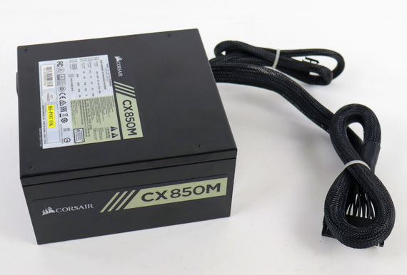 Блок питания Corsair CX850M / 850W / 1x 20+4, 1x 4+4, 4x 6+2 pin б/у | Зображення 2