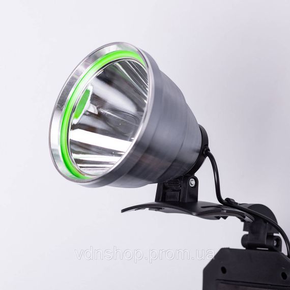 Налобний ліхтар акумуляторний зі швидкою зарядкою 16х10х13 см LED зарядка від сонячної панелі HP-JG-5 | Зображення 2