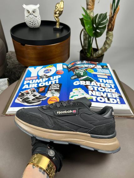 Чоловічі кросівки R3eebok Classic Black Brown Grey , В'єтнам A4233 44 28 | Зображення 4