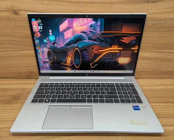 Ультрабук Б-класс HP EliteBook 850 G8 / 15.6" (1920x1080) IPS / Intel Core i7-1185G7 (4 (8) ядра по 3.0 - 4.8 GHz) / 16 GB DDR4 / 512 GB SSD / Intel Iris Xe Graphics / WebCam / TouchID / Windows 11 б/у | Зображення 1
