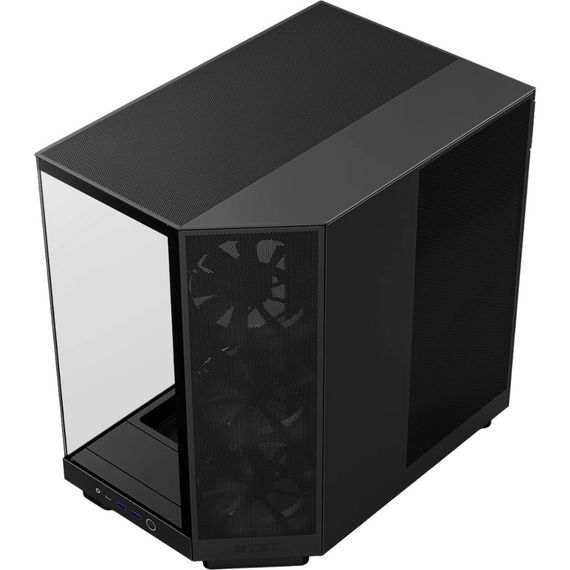 Корпус NZXT H6 Flow All Black (CC-H61FB-01) | Зображення 1