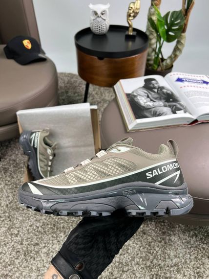 Чоловічі кросівки Salomon XT-6 FT Khaki Black весна / літо / осінь A3724 46 | Зображення 6