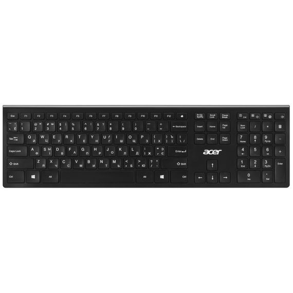 Клавіатура Acer OKR020 Wireless Black (ZL.KBDEE.011)
