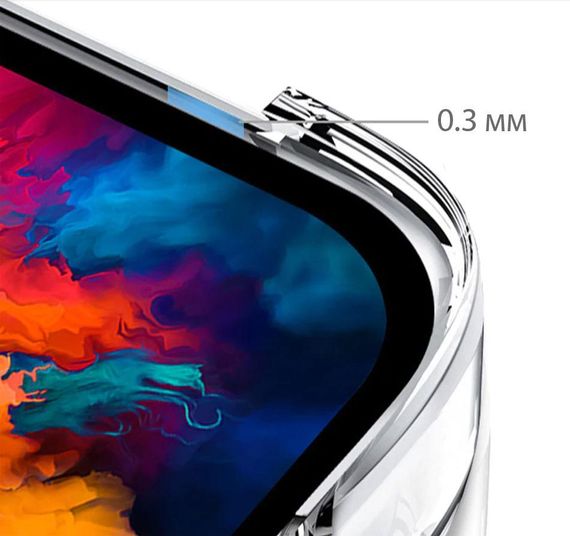Силіконовий чохол бампер Primolux Silicone для планшета Apple iPad Air 4 10.9" 2020 (A2316, A2324, A2325, A2072) - Clear | Зображення 4