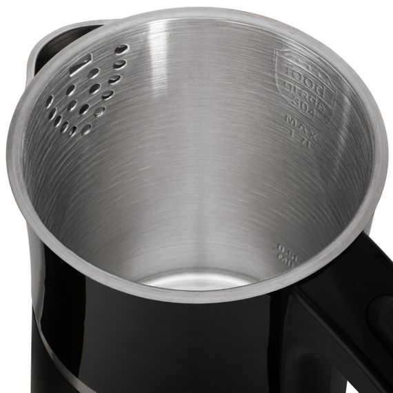 Электрочайник Adler AD 1355 черный, 1,7 л, 2200 Вт, с двойными стенками | Зображення 2