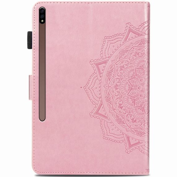Кожаный чехол Art Case с визитницей для Samsung Galaxy Tab S7+ Розовый | Зображення 1