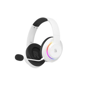 Гарнітура ігрова бездротова Bloody GR520 (White) з RGB підсвічуванням, білий колір