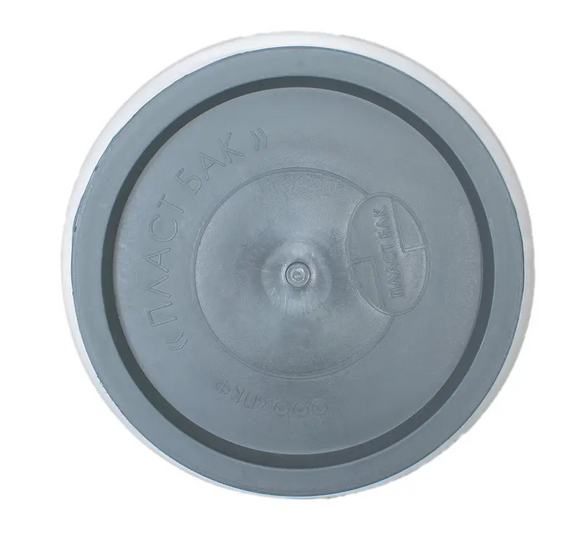 Бочка пластиковая 20л пищевая белая бидон  широкая горловина для солений,меда,молока | Зображення 4