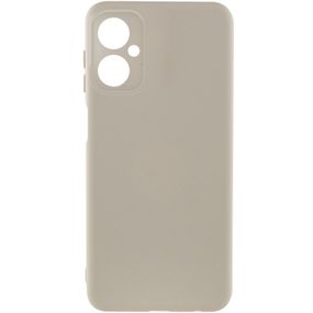 Чохол Silicone Cover Lakshmi Full Camera (A) для Motorola Moto G14 Песочный / Sand