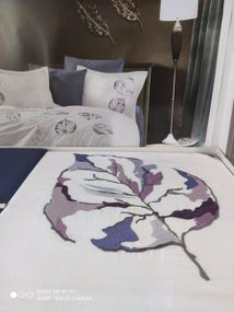 Постільна білизна Dantela vita Cinar Сатин Бавовна Євро розмір (4 наволочки)