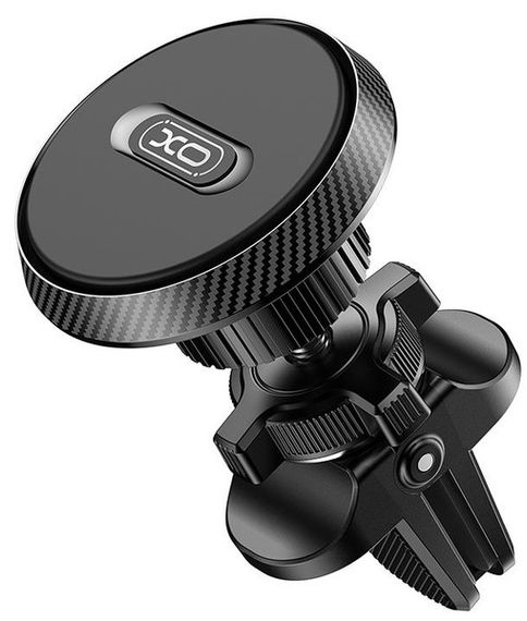 Автотримач XO C122 Air Vent Car Holder Round Magnetic Bracket Black