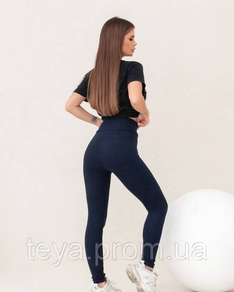 Леггинсы цвет синий размеры 4XL, 5XL, XXL, 3XL FI_009687 | Зображення 2