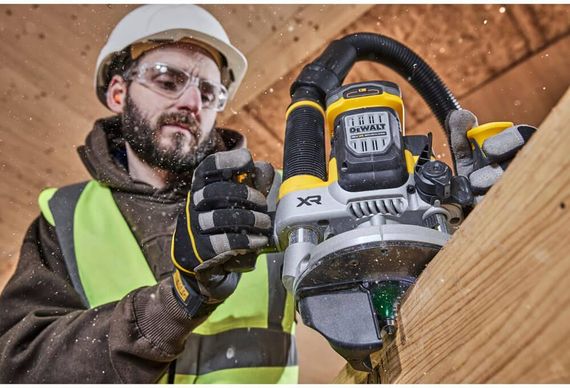 Фрезер аккумуляторный бесщёточный DeWALT DCW620NT | Зображення 7