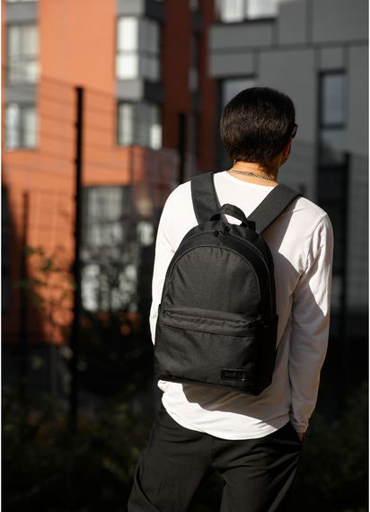 Чоловічий рюкзак Sambag ZARD LST чорний 46 х 28 х 13 см (25018065m) | Зображення 4