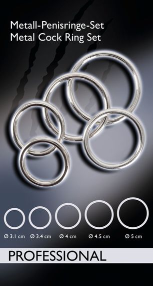Ерекційні кільця - Bad Kitty Professional Cock Ring Set | Зображення 5