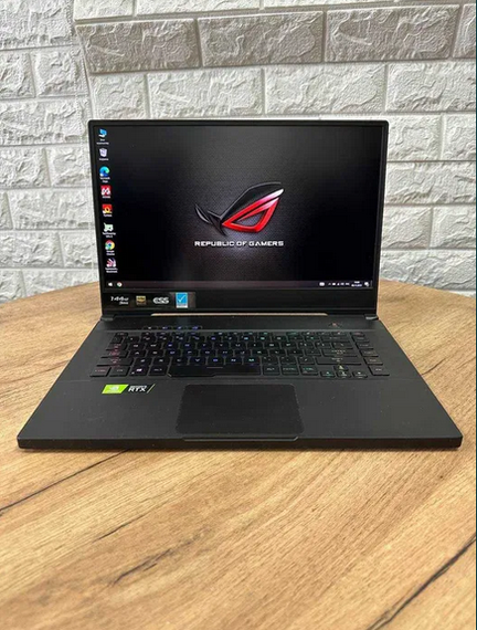 Ноутбук Asus ROG GU502GV 15,6" FHD IPS 144Hz i7 9750H 16Gb SSD 512Gb RTX 2060  Б/В