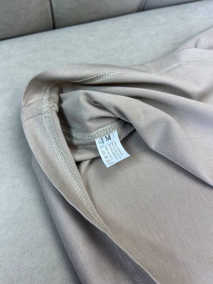 Футболка чоловіча Kiton бежева f718 | Зображення 5