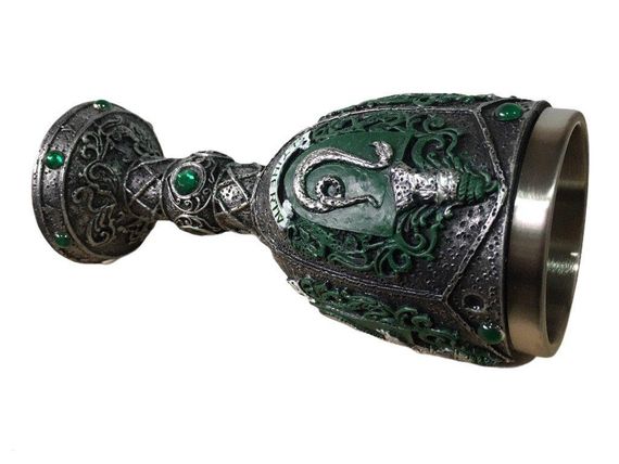 Келих Кубок Гаррі Поттер Harry Potter Slytherin Слизерін Факультет Школи Чарівництва та Чарівності Гоґвортс | Зображення 1
