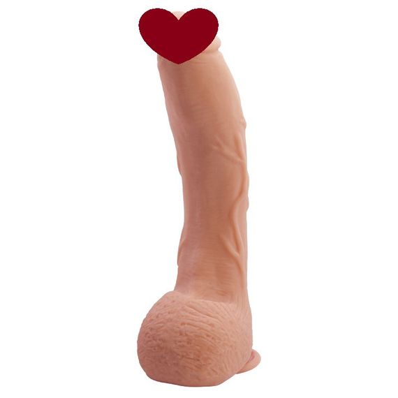 Фаллоимитатор с мошонкой BAILE- Beatiful JACK 10,2 sexstyle