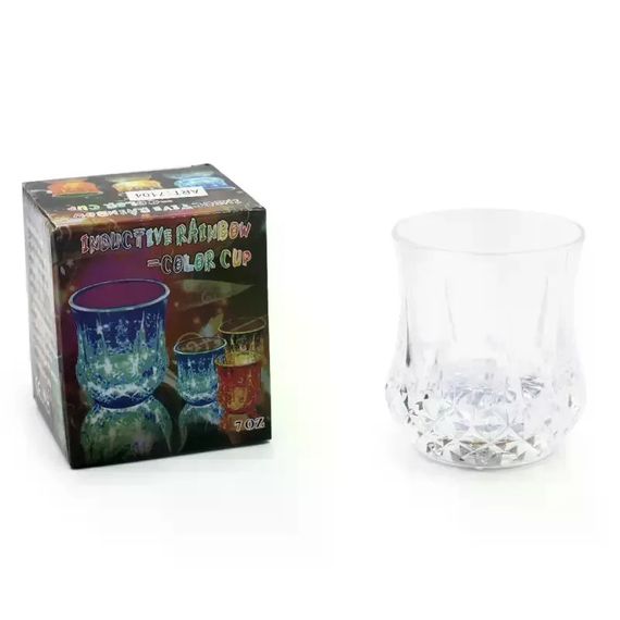 Склянка FLASH CUP 200 мл з LED-підсвічуванням • Склянка, що світиться, FLASH CUP 0,20 л з автоматичним увімкненням для напоїв | Зображення 5