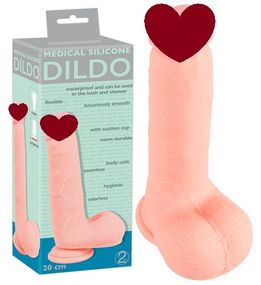 Фаллоимитатор на присоске ГЛАДЕНСКИЙ ЛЮБИМЫЙ (20 см) sexstyle