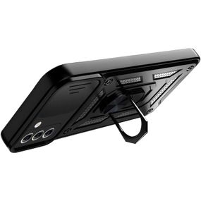 Чохол Ummi Camshield Serge Ring для Samsung Galaxy S21+ Чорний / Black