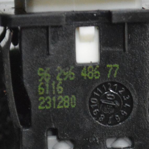 Кнопка парктроніка Peugeot 607 вмикач датчиків паркування Пежо 607 9629648677 | Зображення 3