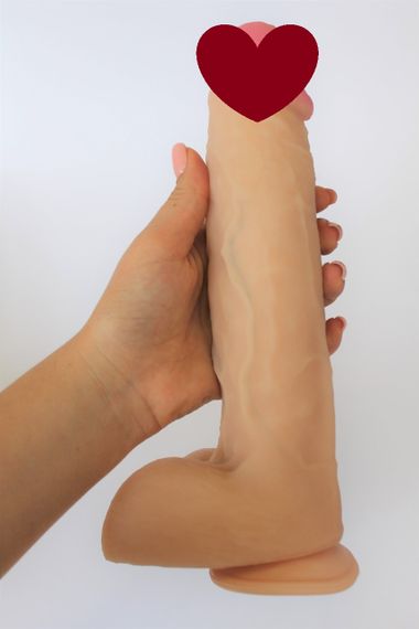 Фалоімітатор EGZO Ciberskin DS003 (23,5 см х 5 см) Sex Aura