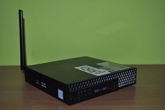 Неттоп Dell OptiPlex 3050 USFF / Intel Core i3-7100T (2 (4) ядра по 3.4 GHz) / 8 GB DDR4 / 500 GB SSD / Intel HD Graphics 630 / Wi-Fi / Блок живлення / Windows 11 Pro б/в + Подарунок Флеш пам'ять USB 32 GB | Зображення 3