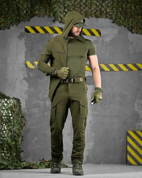 Літній тактичний костюм 8в1 TIRAN олива ДЛ6515 | Зображення 1