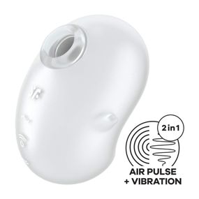 Вакуумний стимулятор - Satisfyer Cutie Ghost White