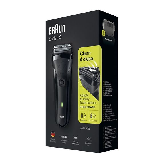 Електробритва Braun Series 3 300 Black | Зображення 4