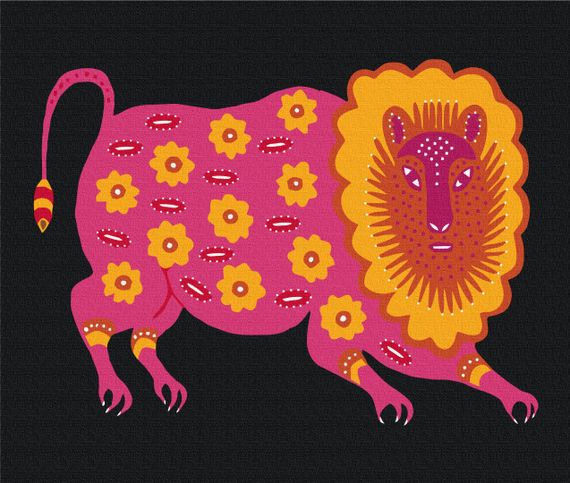 Молодий левик © Марія Примаченко