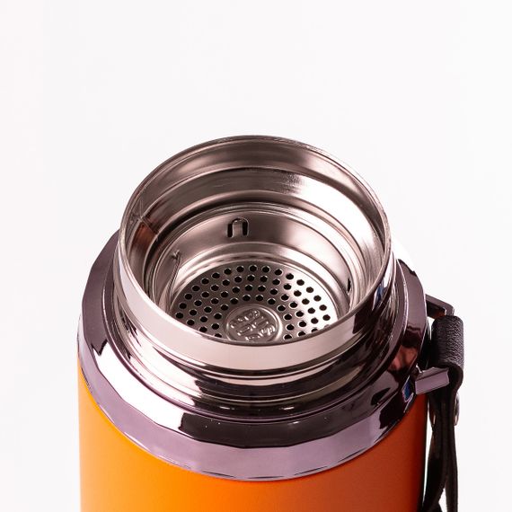 Термос из нержавеющей стали 800 мл с ремешком Оранжевый HPGM8865O | Зображення 4