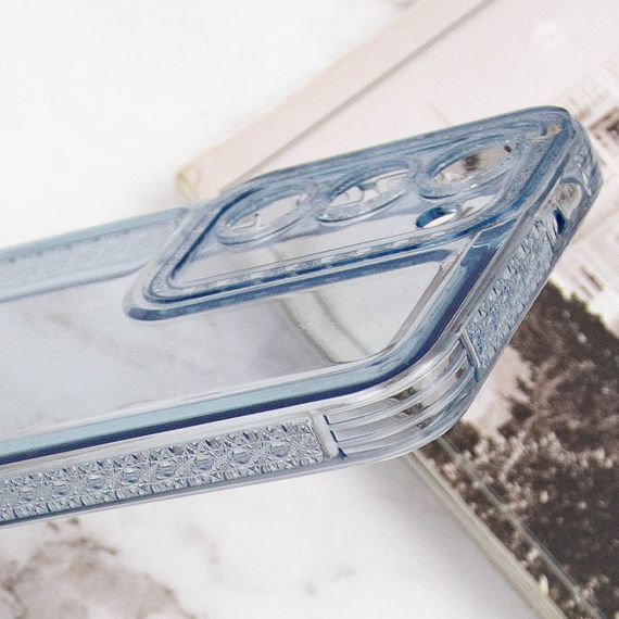 Чохол TPU Starfall Clear для Samsung Galaxy S23 Блакитний | Зображення 5